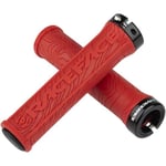 Raceface RF AC990060 Half Nelson Grips with Lock - Red