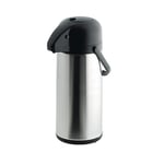 Louis Tellier N5084 Pichet Isotherme à Pompe Inox 1,9 L