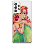 ERT GROUP Coque de téléphone Portable pour Samsung A33 5G Original et sous Licence Officielle Disney Motif Ariel 004 Parfaitement adapté à la Forme du téléphone Portable, partiel imprimé