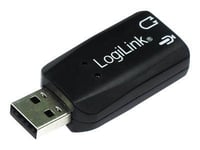 LogiLink USB Soundcard with Virtual 3D Soundeffects - Carte son - stéreo - USB 2.0