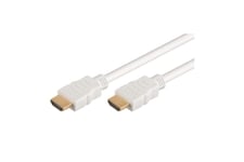 M-CAB HDMI Hi-Speed Kabel with Ethernet - HDMI-kabel med Ethernet - 1 m