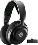 Arctis Nova 5X Casque Gaming Xbox Sans Fil - Haut-parleurs magnétiques néodyme - 100+ profils audio - Batterie 60h - 2,4GHz/BT - Micro ClearCast Gen 2.X - Pour Xbox, PS, PC, Switch, Mobile