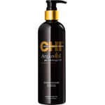 CHI Argan Oil Conditioner ravitseva hoitoaine kuiville ja vaurioituneille hiuksille 340 ml