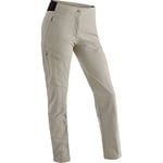 Maier Sports Inara Vario Pantalon de randonnée pour Femme FR:42 Beige