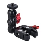 Durable C-Clamp Monopod DSLR Rail Camera Tripod Arm Clamp Articulated Arm Claw