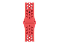 Apple Nike - Band För Smart Klocka - 41 Mm - Vanlig Storlek - Bright Crimson/Gym Red