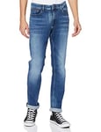 Tommy Jeans Jean Homme Scanton Slim Stretch, Bleu (Dynamic Jacob Mid Blue Stretch), 27W / 32L