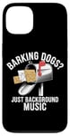 Coque pour iPhone 13 Des chiens qui aboient ? Just Background Music Mail Carrier Postal Work