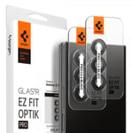 Spigen Samsung Galaxy Z Fold 6 Kameralinsskydd GLAS.tR EZ Fit Optik Pro 2-pack Svart