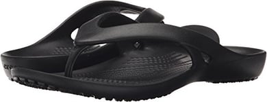 Crocs Women's Kadee Ii Flip Flop, Black 01, 3 UK