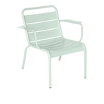 Fermob - Luxembourg Lounge Armchair - Ice Mint - Utomhusfåtöljer - Frédéric Sofia - Metall