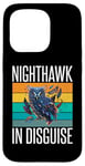 Coque pour iPhone 15 Pro Nighthawk en déguisement chouette