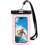 JOTO Pochette Étanche Smartphone Certifiée IPX8 iPhone 16/15/14/13/12/11 Plus Pro Max, Xiaomi Redmi Note 13/13 Pro 12 A3, Galaxy A15 A35 A25 A54 A55, Housse Étanche Jusqu'à 7 Pouces