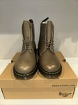 Dr. Martens Air Wair 1460 Pascal Lace Up Olive Carrara Boots - UK 8- BNIB