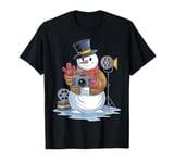 Capture the Magic Snowman Camera Fun T-Shirt