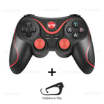 Terios T3 X3 Wireless Joystick Gamepad PC-peliohjaimen tuki Bluetooth BT3.0 Joystick matkapuhelimeen Tablet TV Box Teline