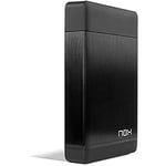 NOX Lite 3.5 -NXLITEHDD35- Boîtier externe pour disques durs SATA jusqu'à 10 To, USB 3.0, Plug&Play, matériau léger et compact, compatible avec toutes les versions de Windows, couleur noire