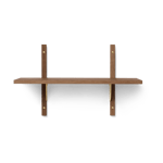 ferm LIVING Sector shelfS/S Smoked Oak, brass