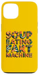 Coque pour iPhone 13 Machine à pet à soupe avec citation amusante