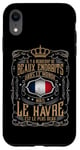 Coque pour iPhone XR Le Havre est l'endroit le plus beau que je connaisse