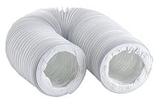 Steinberg14 PVC 100mm Flexible Ducting 6m - 4 inch Ducting for Air Conditioner - Extractor Tube Hose - Tumble Dryer Pipe - Flexible Duct for Cooling Ventilation and Air Conditioning Systems