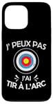 Coque pour iPhone 13 Pro Max Tir à l'arc archer Arc l'archerie tireur humour 2025