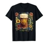 Funny Bavaria flowers beer dirndel T-Shirt