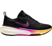 Nike ZoomX Invincible Run Flyknit 3 Löparskor Dam BLACK/HYPER VIOLET-LASER ORANGE 5