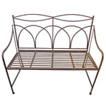 Banc De Jardin Fer 107x46x95cm