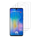 Widrt Lot de 3, Verre Trempé Compatible avec Huawei Mate 20, Film Protection écran - Anti Rayures - sans Bulles d'air -Ultra Résistant (HD Ultra Transparent) pour Huawei Mate 20