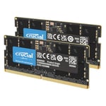 Crucial RAM 16GB Kit (2x8GB) DDR5 4800MHz CL40 Laptop Memory CT2K8G48C40S5