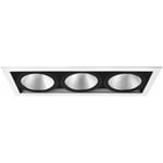 Downlight malmbergs - Md 251, led, 3x10w, vit svart, ip21