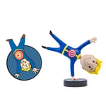 Fallout 4 Vault Boy PVC Action Figur Samlarobjekt Modell Bobblehead Toy Doll Ny N