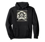 Funny Vampire Cat, Halloween, Love Cats with Attitude Pullover Hoodie