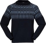 Bergans Men's Nordmarka Merino Jumper Navy Blue/Husky Blue, M