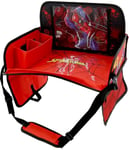 Table de Voyage Auto Spiderman Enfant araignée Confort Rouge réglable