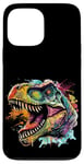 Coque pour iPhone 13 Pro Max T Rex Pop Art, Dinosaure