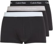 Calvin Klein Boxers Taille Basse Lot de 5 Homme Sous-Vêtement, Noir (B- Ink, Pl Air, Ash, Trop, Blk Wbs), L