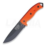 ESEE Model 5, orange G10, black kydex sheath ES5POR