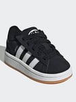 adidas Originals Unisex Infant Campus 00s Elastic Trainers - Black/white, Black/White, Size 6 Younger