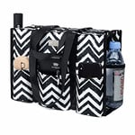 TOPDesign Femme Sac de travail-M26 Bagages à Main, Chevron, Medium