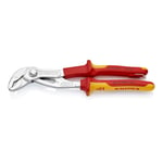 Knipex KNIPEX Cobra® VDE, Pince multiprise de pointe, isolée, avec œillet fixation