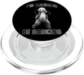 Je préfèrerais danser avec Panda Fun PopSockets PopGrip pour MagSafe