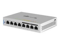 Ubiquiti Unifi Switch Us-8-60W - Switch - Styrt - 4 X 10/100/1000 + 4 X 10/100/1000 (Poe) - Stasjonær - Poe (En Pakke 5)