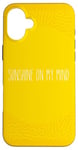 Coque pour iPhone 16 Plus Rae inspiré Dunn Hey Sunshine on my mind Summer Vacation