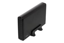 DELTACO 3,5" Harddisk kabinet USB 3.0 - Sort