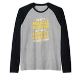 Funny Property Manager Miracle Worker Property Manager Raglan Baseball Tee