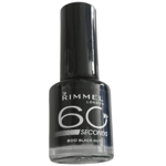 Rimmel 60 Seconds Nail Polish 800 Black Out