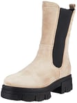 MARCO TOZZI Bottes en Daim pour Femme 2-2-26402-27 Neige, Taupe, 41 EU