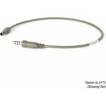 "Ops-Core AMP Downlead cable, U174 Monaural Downlead Cable"